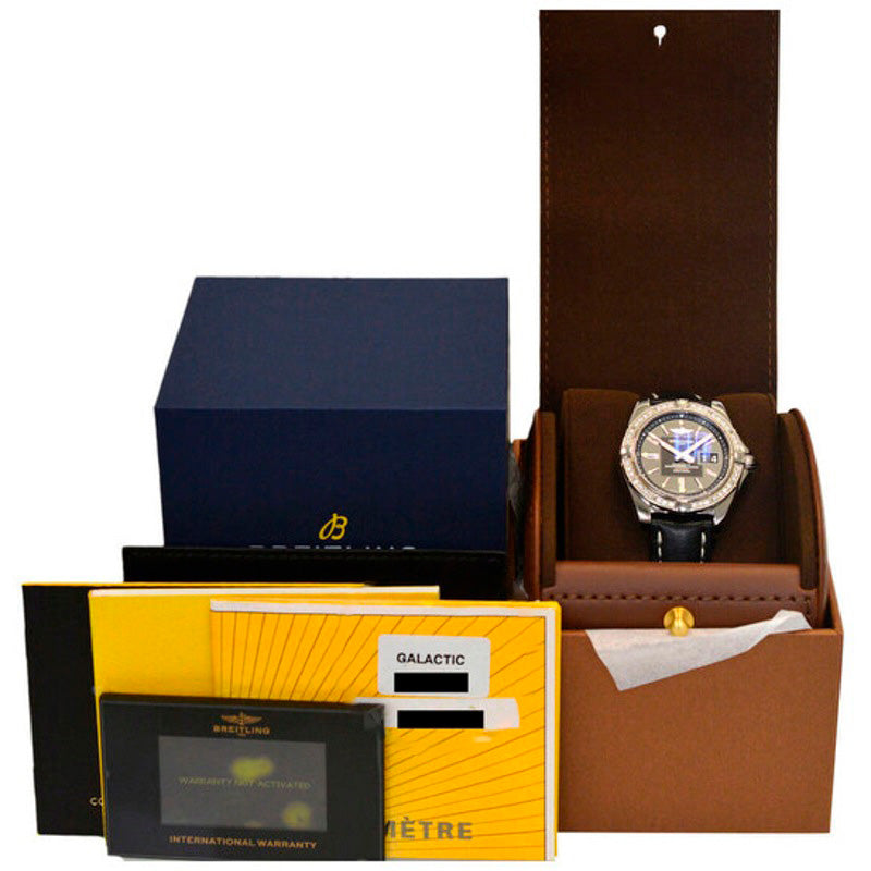 Relógio Cronômetro Automático Galactic com Mostrador Preto Diamante 41 mm - Mercado de Luxo - O Maior E-Commerce de Bens, Produtos e Serviços de Luxo do Brasil.