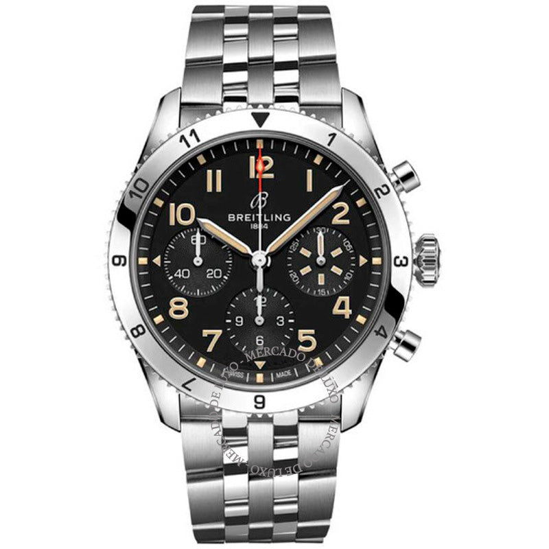 Relógio Clássico Avi 42 P-51 Mustang Cronógrafo Automático 42 mm - Mercado de Luxo - O Maior E-Commerce de Bens, Produtos e Serviços de Luxo do Brasil.