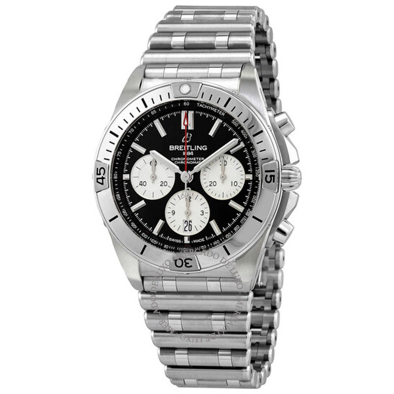Relógio Chronomat B01 42 Cronógrafo Mostrador Preto Automático 42 mm - Mercado de Luxo - O Maior E-Commerce de Bens, Produtos e Serviços de Luxo do Brasil.