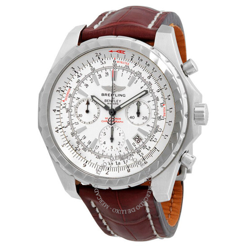 Relógio Bentley Motors T Cronógrafo Automático Mostrador Branco 48 mm - Mercado de Luxo - O Maior E-Commerce de Bens, Produtos e Serviços de Luxo do Brasil.