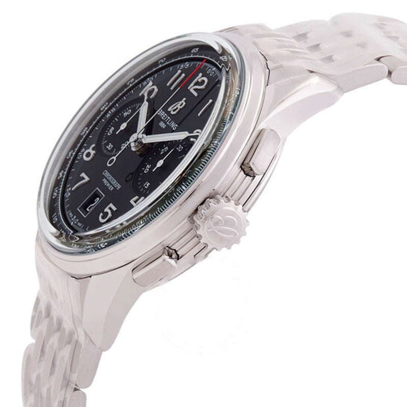 Relógio Premier B01 Cronógrafo 42 Automático Mostrador Preto 42 mm - Mercado de Luxo - O Maior E-Commerce de Bens, Produtos e Serviços de Luxo do Brasil.