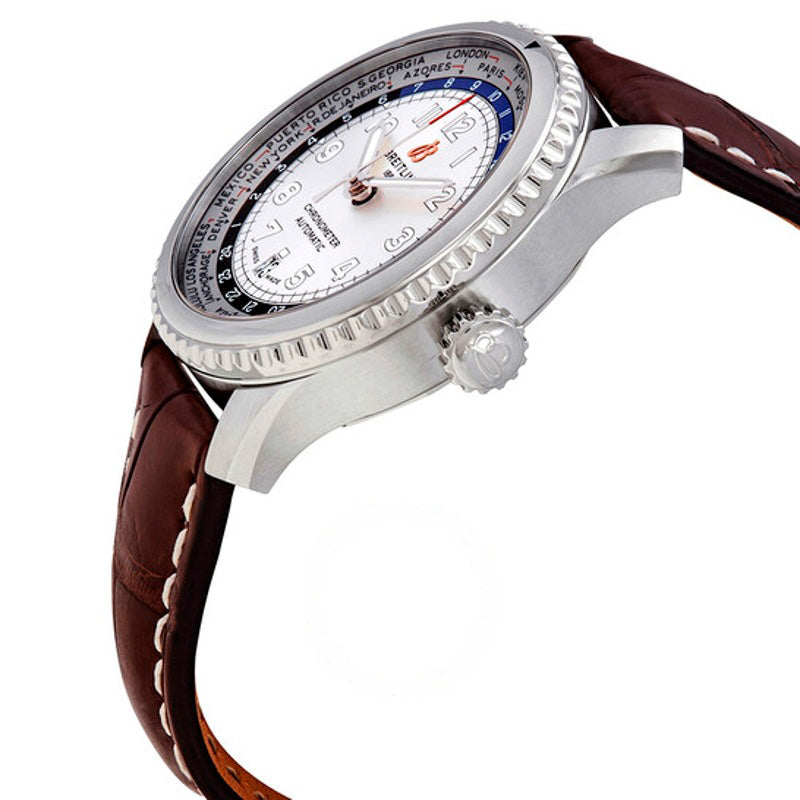 Relógio Navitimer 8 Unitime Automático 43 mm Mostrador Prateado 43 mm - Mercado de Luxo - O Maior E-Commerce de Bens, Produtos e Serviços de Luxo do Brasil.