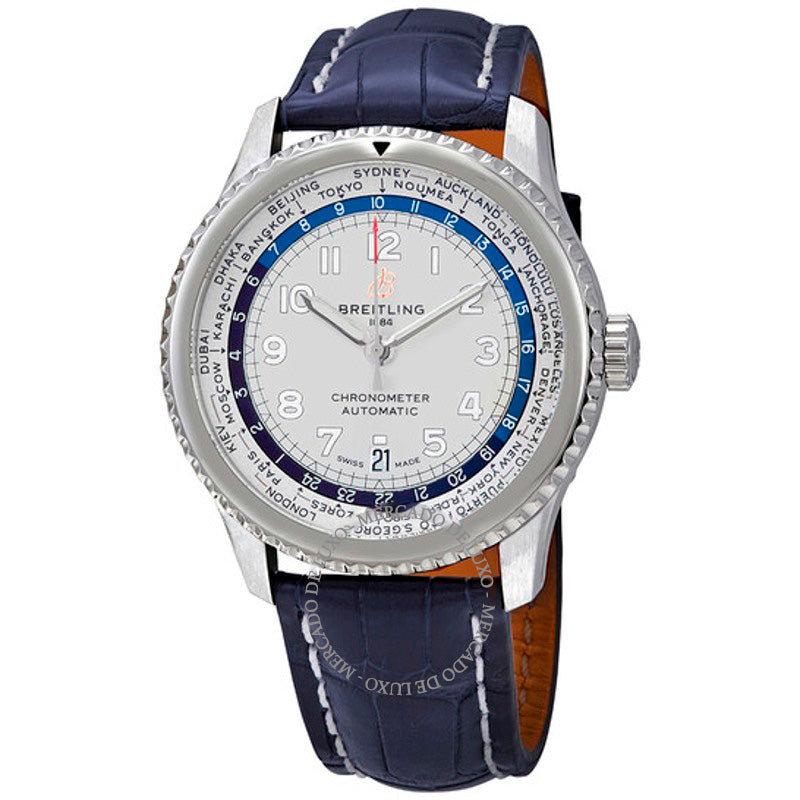 Relógio Navitimer 8 Unitime Automático 43 mm Mostrador Prateado 43 mm - Mercado de Luxo - O Maior E-Commerce de Bens, Produtos e Serviços de Luxo do Brasil.