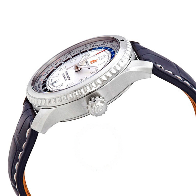Relógio Navitimer 8 Unitime Automático 43 mm Mostrador Prateado 43 mm - Mercado de Luxo - O Maior E-Commerce de Bens, Produtos e Serviços de Luxo do Brasil.