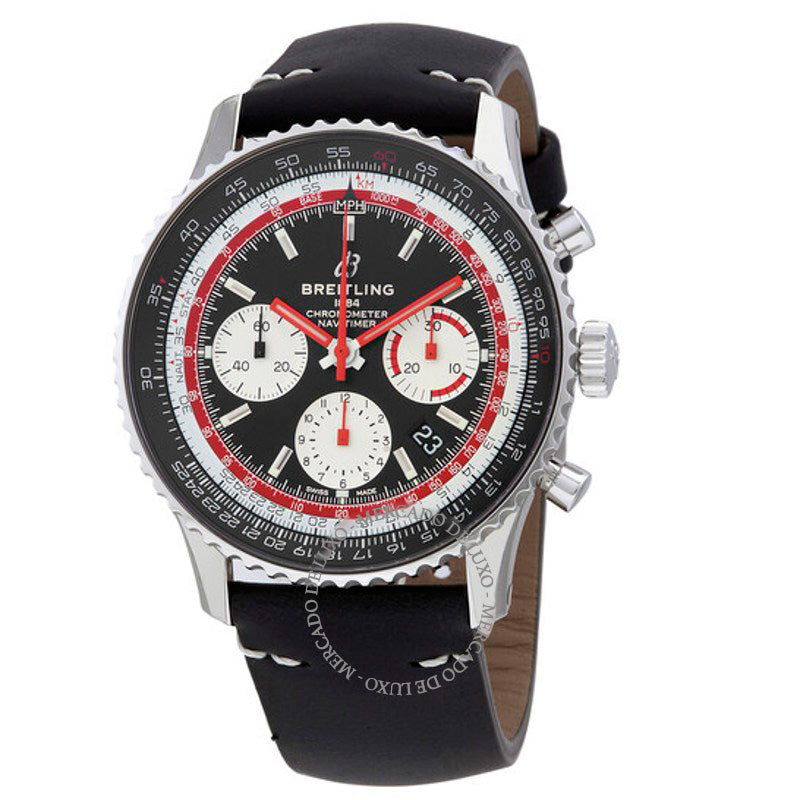 Relógio Navitimer B01 Cronógrafo Automático Mostrador Preto 43 mm - Mercado de Luxo - O Maior E-Commerce de Bens, Produtos e Serviços de Luxo do Brasil.
