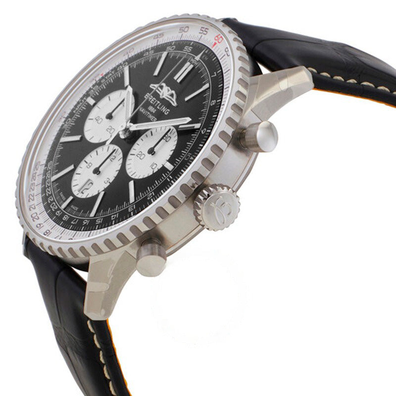 Relógio Navitimer B01 Cronógrafo Automático Mostrador Preto 46 mm - Mercado de Luxo - O Maior E-Commerce de Bens, Produtos e Serviços de Luxo do Brasil.