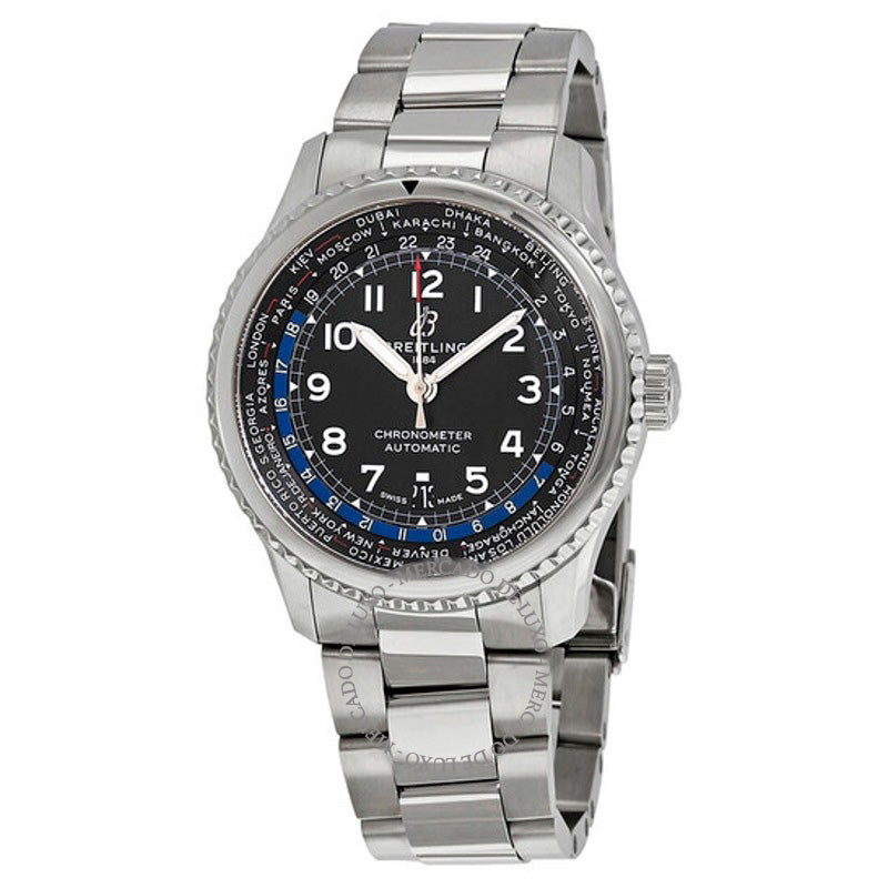 Relógio Navitimer 8 Unitime Automático 43 mm Mostrador Preto 43 mm - Mercado de Luxo - O Maior E-Commerce de Bens, Produtos e Serviços de Luxo do Brasil.