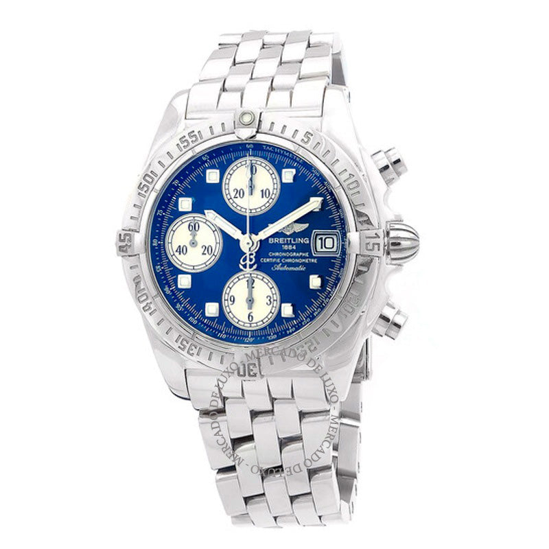 Relógio Chrono Cockpit Cronógrafo Automático Mostrador Azul 39 mm - Mercado de Luxo - O Maior E-Commerce de Bens, Produtos e Serviços de Luxo do Brasil.