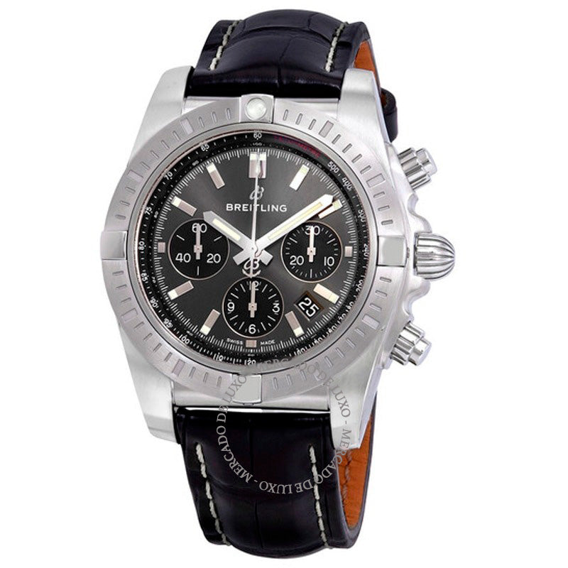 Relógio Chronomat Cronógrafo Automático Blackeye Cinza 44 mm - Mercado de Luxo - O Maior E-Commerce de Bens, Produtos e Serviços de Luxo do Brasil.