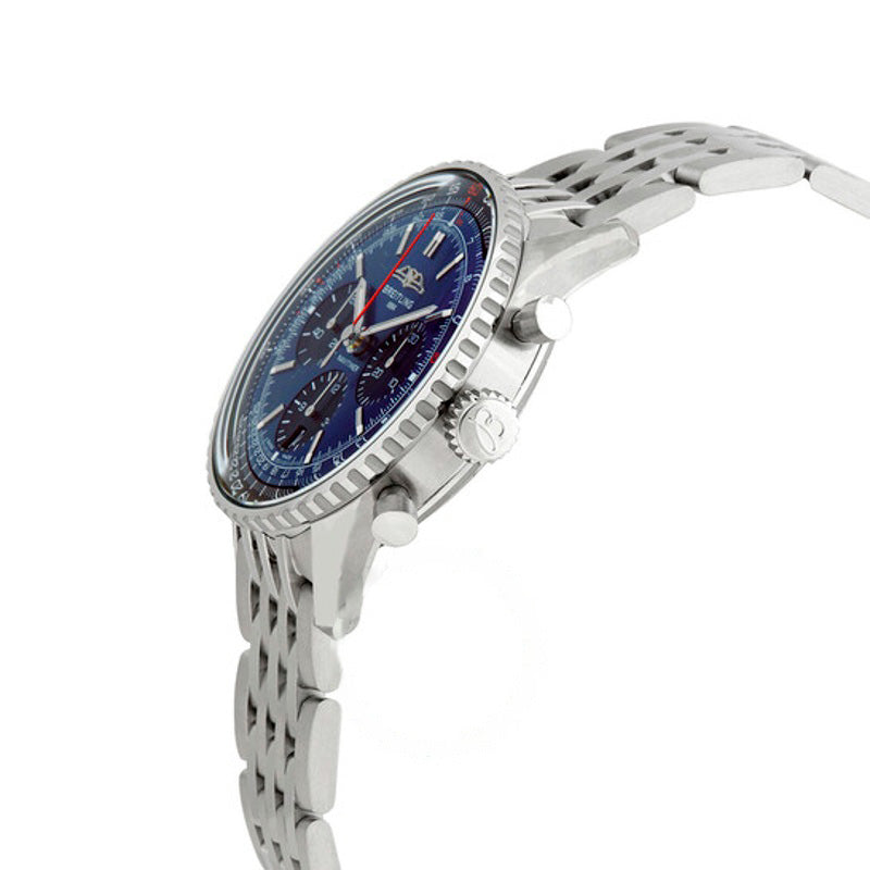Relógio Navitimer B01 Cronógrafo Automático Mostrador Azul 41 mm - Mercado de Luxo - O Maior E-Commerce de Bens, Produtos e Serviços de Luxo do Brasil.