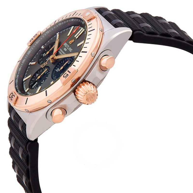 Relógio Chronomat B01 Cronógrafo Automático Mostrador Cinza 42 mm - Mercado de Luxo - O Maior E-Commerce de Bens, Produtos e Serviços de Luxo do Brasil.