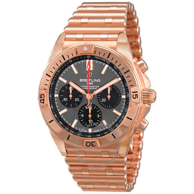 Relógio Chronomat B01 Cronógrafo Automático Mostrador Cinza  - Mercado de Luxo - O Maior E-Commerce de Bens, Produtos e Serviços de Luxo do Brasil.