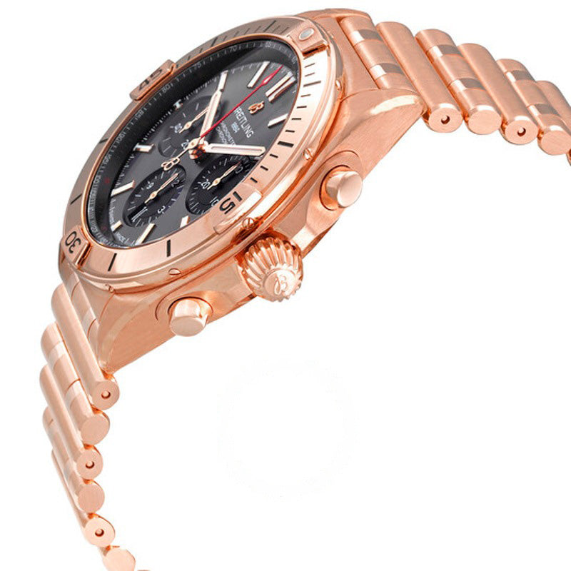 Relógio Chronomat B01 Cronógrafo Automático Mostrador Cinza  - Mercado de Luxo - O Maior E-Commerce de Bens, Produtos e Serviços de Luxo do Brasil.
