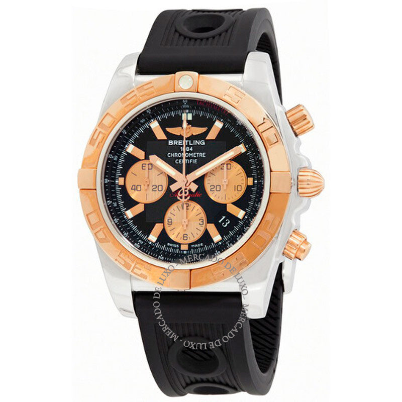 Relógio Chronomat 44 Cronógrafo Automático Mostrador Preto 44 mm - Mercado de Luxo - O Maior E-Commerce de Bens, Produtos e Serviços de Luxo do Brasil.