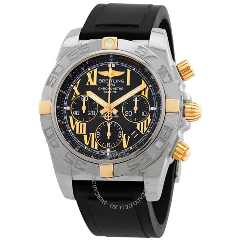 Relógio Chronomat 44 Cronógrafo Automático Mostrador Preto 44 mm - Mercado de Luxo - O Maior E-Commerce de Bens, Produtos e Serviços de Luxo do Brasil.