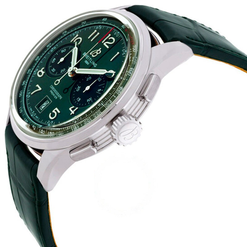 Relógio Premier B01 Cronógrafo Automático Mostrador Verde 42 mm - Mercado de Luxo - O Maior E-Commerce de Bens, Produtos e Serviços de Luxo do Brasil.