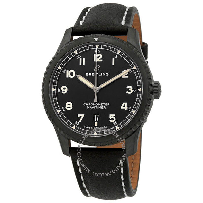 Relógio Navitimer 8 Cronômetro Automático Mostrador Preto 41 mm - Mercado de Luxo - O Maior E-Commerce de Bens, Produtos e Serviços de Luxo do Brasil.