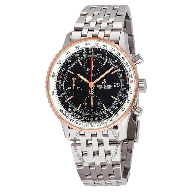 Relógio Navitimer 1 Cronógrafo Automático Mostrador Preto 41 mm - Mercado de Luxo - O Maior E-Commerce de Bens, Produtos e Serviços de Luxo do Brasil.