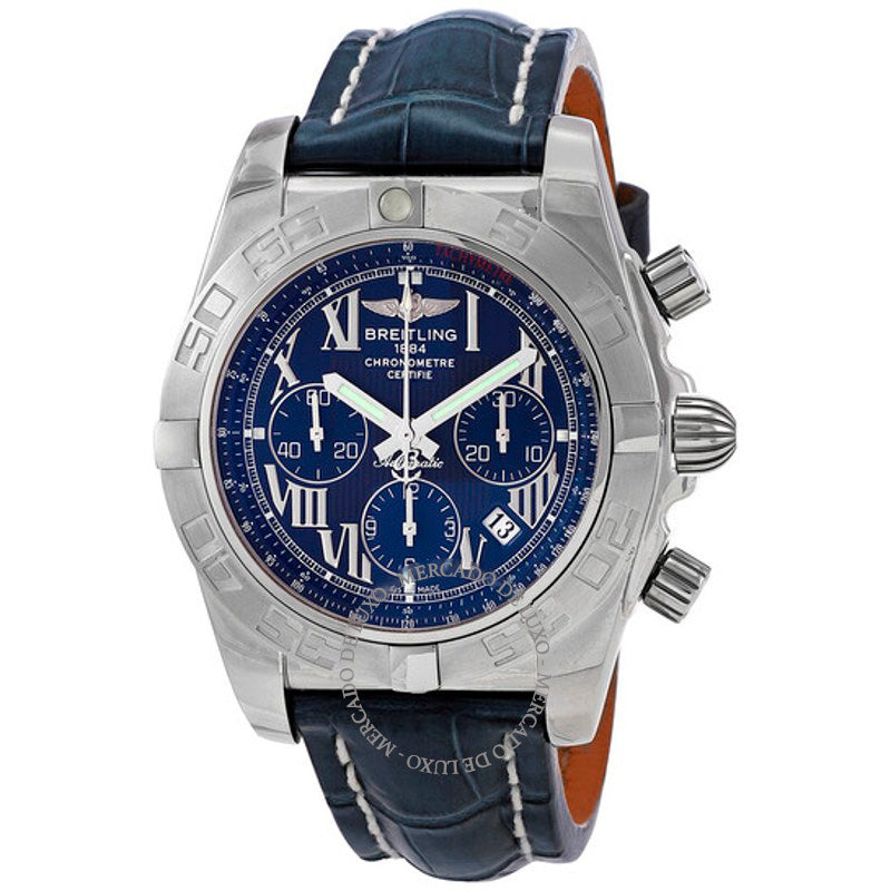 Relógio Chronomat 44 Cronógrafo Automático Mostrador Azul 44 mm - Mercado de Luxo - O Maior E-Commerce de Bens, Produtos e Serviços de Luxo do Brasil.