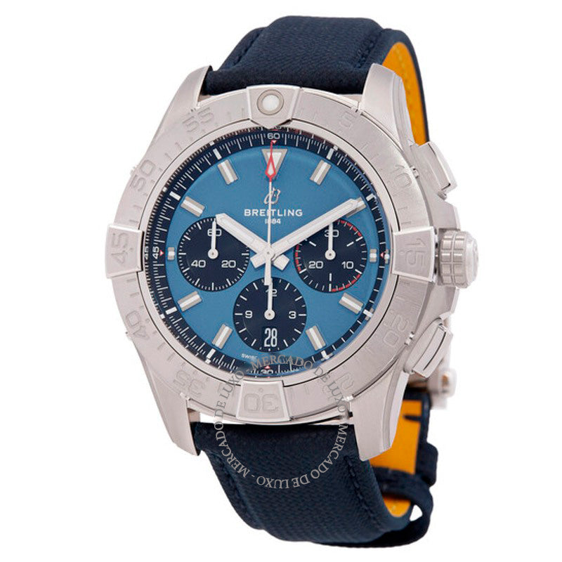Relógio Cronógrafo Avenger 44 mm Automático Mostrador Azul 44 mm - Mercado de Luxo - O Maior E-Commerce de Bens, Produtos e Serviços de Luxo do Brasil.