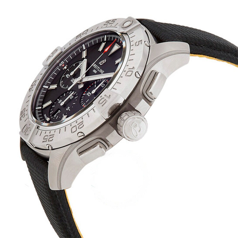 Relógio Cronógrafo Avenger B01 Automático Mostrador Preto 44 mm - Mercado de Luxo - O Maior E-Commerce de Bens, Produtos e Serviços de Luxo do Brasil.