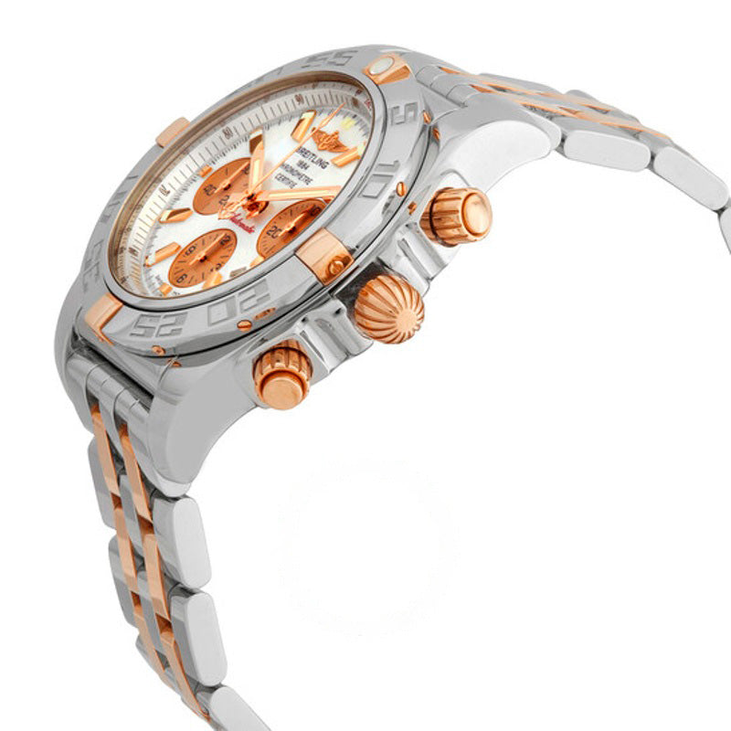 Relógio Chronomat 44 Cronógrafo Automático Dois Tons 44 mm - Mercado de Luxo - O Maior E-Commerce de Bens, Produtos e Serviços de Luxo do Brasil.
