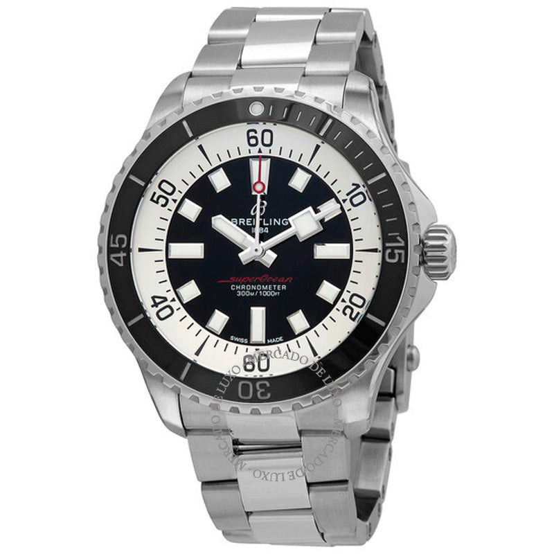 Relógio Superocean Cronômetro Automático Mostrador Preto 44 mm - Mercado de Luxo - O Maior E-Commerce de Bens, Produtos e Serviços de Luxo do Brasil.