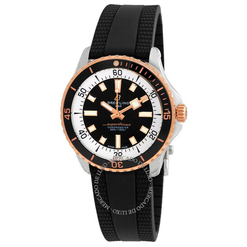 Relógio Superocean Cronômetro Automático Mostrador Preto 42 mm - Mercado de Luxo - O Maior E-Commerce de Bens, Produtos e Serviços de Luxo do Brasil.