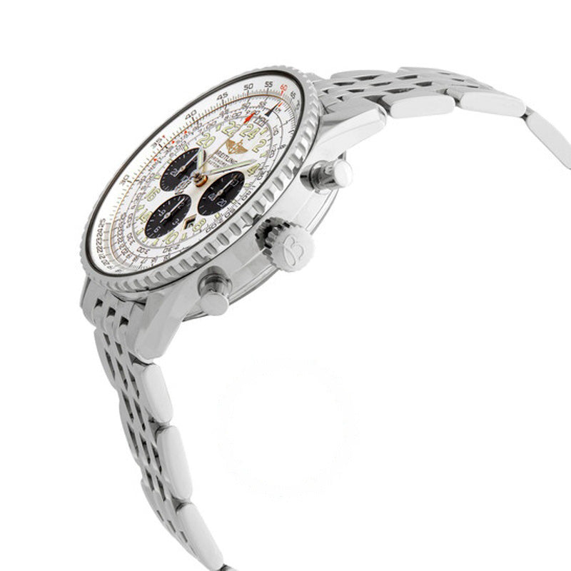Relógio Navitimer Cronógrafo Automático Mostrador Prateado 41 mm - Mercado de Luxo - O Maior E-Commerce de Bens, Produtos e Serviços de Luxo do Brasil.