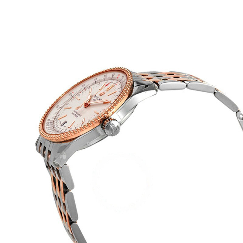 Relógio Navitimer Cronômetro Automático Mostrador Prateado 38 mm - Mercado de Luxo - O Maior E-Commerce de Bens, Produtos e Serviços de Luxo do Brasil.
