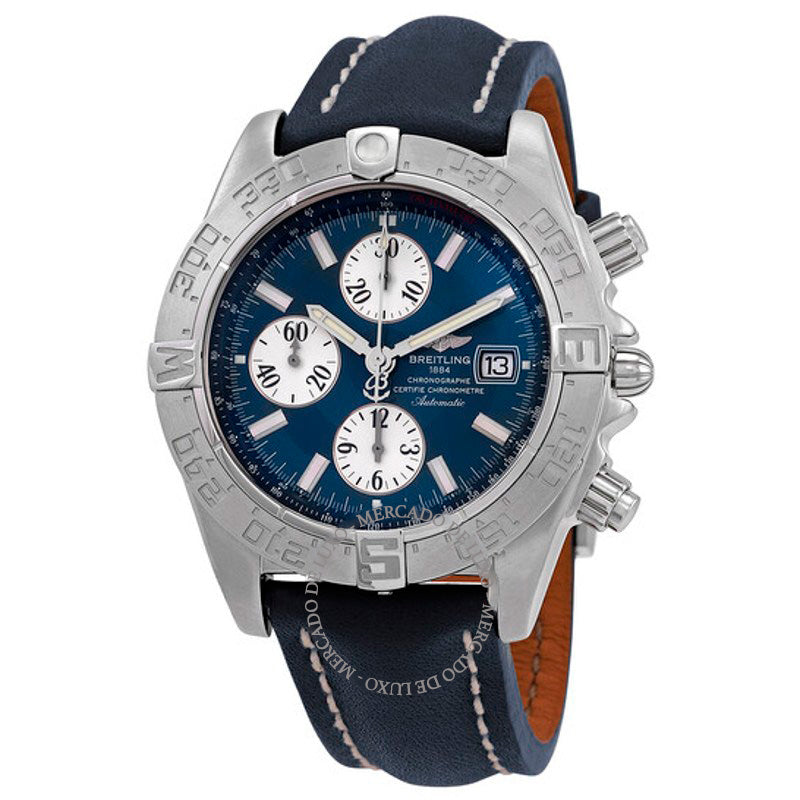 Relógio Galactic Chronograph II Automático Mostrador Azul 44 mm - Mercado de Luxo - O Maior E-Commerce de Bens, Produtos e Serviços de Luxo do Brasil.