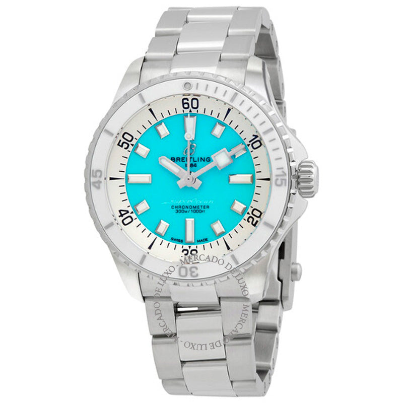 Relógio Superocean Cronômetro Automático Mostrador Azul 36 mm - Mercado de Luxo - O Maior E-Commerce de Bens, Produtos e Serviços de Luxo do Brasil.