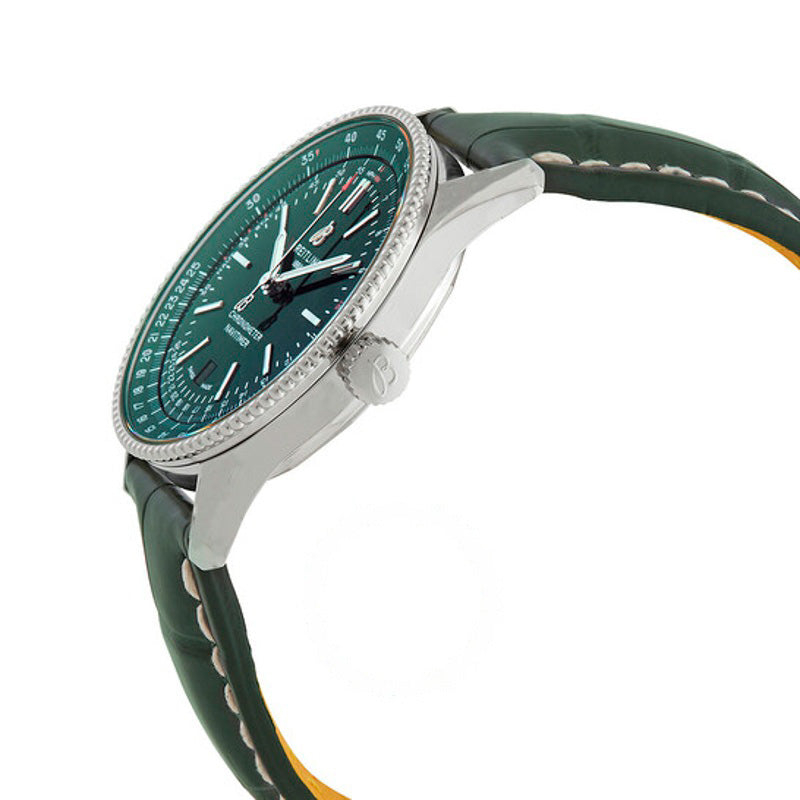 Relógio Navitimer Cronômetro Automático Mostrador Verde 41 mm - Mercado de Luxo - O Maior E-Commerce de Bens, Produtos e Serviços de Luxo do Brasil.