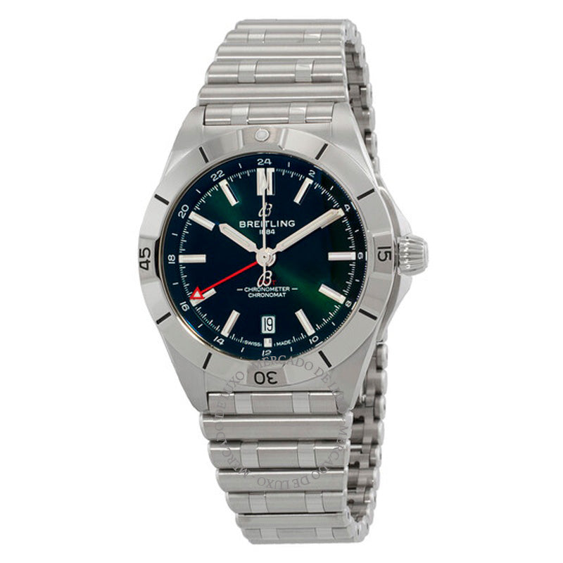 Relógio Chronomat Cronômetro Automático Mostrador Verde 40 mm - Mercado de Luxo - O Maior E-Commerce de Bens, Produtos e Serviços de Luxo do Brasil.