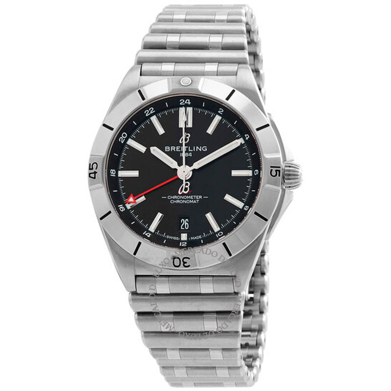Relógio Chronomat Cronômetro Automático Mostrador Preto 40 mm - Mercado de Luxo - O Maior E-Commerce de Bens, Produtos e Serviços de Luxo do Brasil.