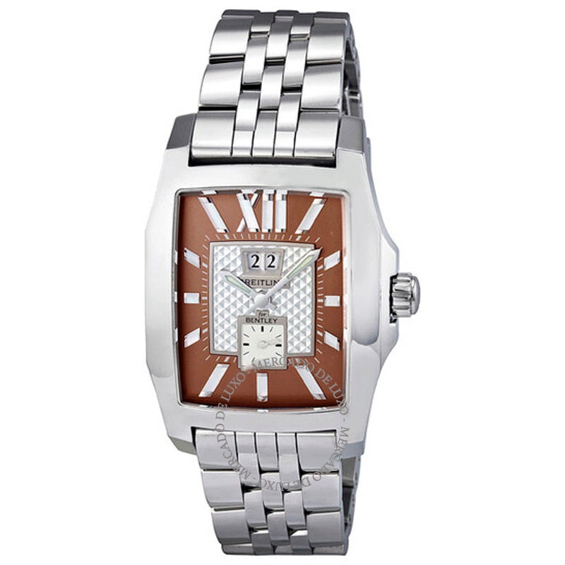 Relógio Bentley Flying B No 3 Automático Mostrador Marrom 37 mm - Mercado de Luxo - O Maior E-Commerce de Bens, Produtos e Serviços de Luxo do Brasil.
