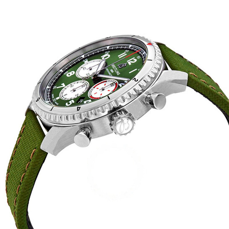 Relógio Aviator 8 Cronógrafo Automático Mostrador Verde 43 mm - Mercado de Luxo - O Maior E-Commerce de Bens, Produtos e Serviços de Luxo do Brasil.