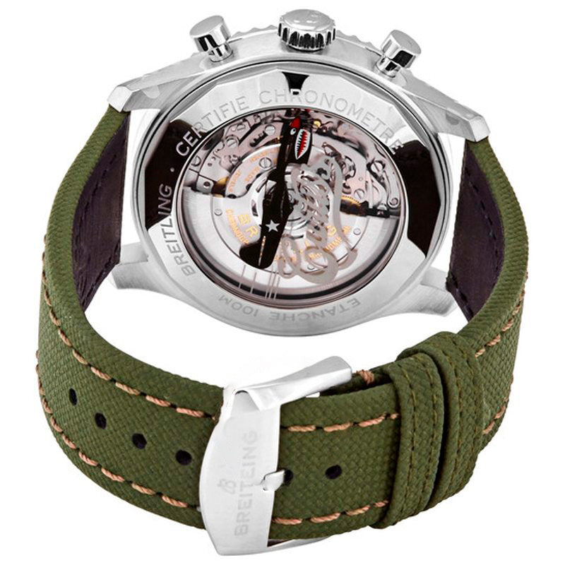 Relógio Aviator 8 Cronógrafo Automático Mostrador Verde 43 mm - Mercado de Luxo - O Maior E-Commerce de Bens, Produtos e Serviços de Luxo do Brasil.