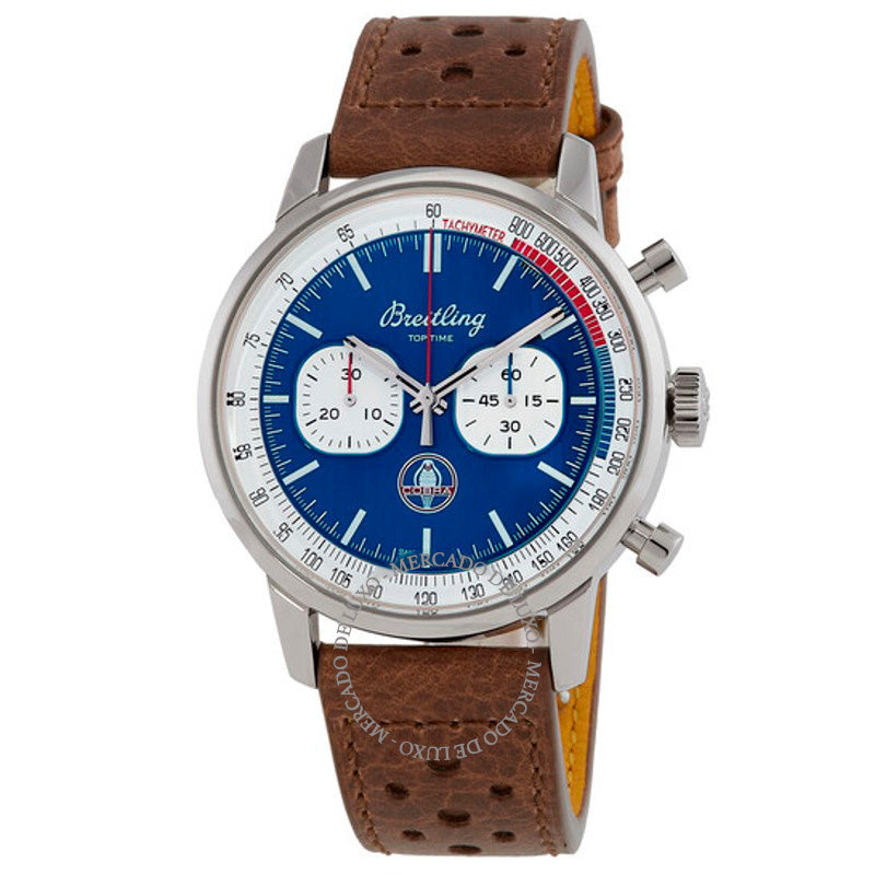 Relógio Top Time Cronógrafo Automático Mostrador Azul 43 mm - Mercado de Luxo - O Maior E-Commerce de Bens, Produtos e Serviços de Luxo do Brasil.