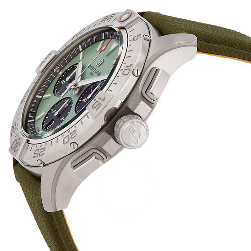 Relógio Cronógrafo Avenger Automático Mostrador Verde 44 mm - Mercado de Luxo - O Maior E-Commerce de Bens, Produtos e Serviços de Luxo do Brasil.
