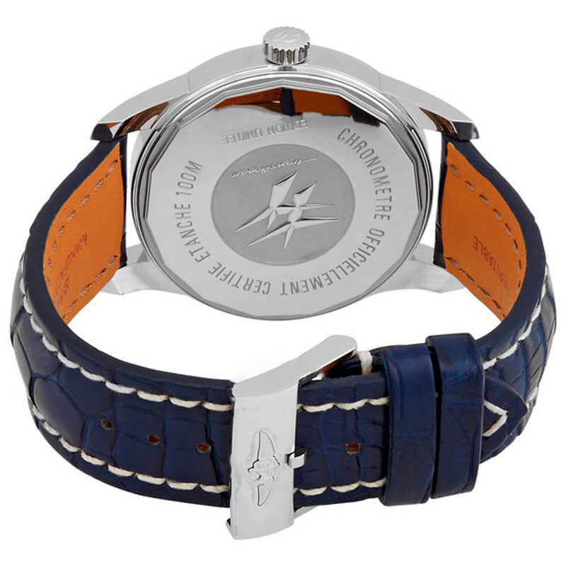 Relógio Transocean Day Date Automático Mostrador Azul 43 mm - Mercado de Luxo - O Maior E-Commerce de Bens, Produtos e Serviços de Luxo do Brasil.