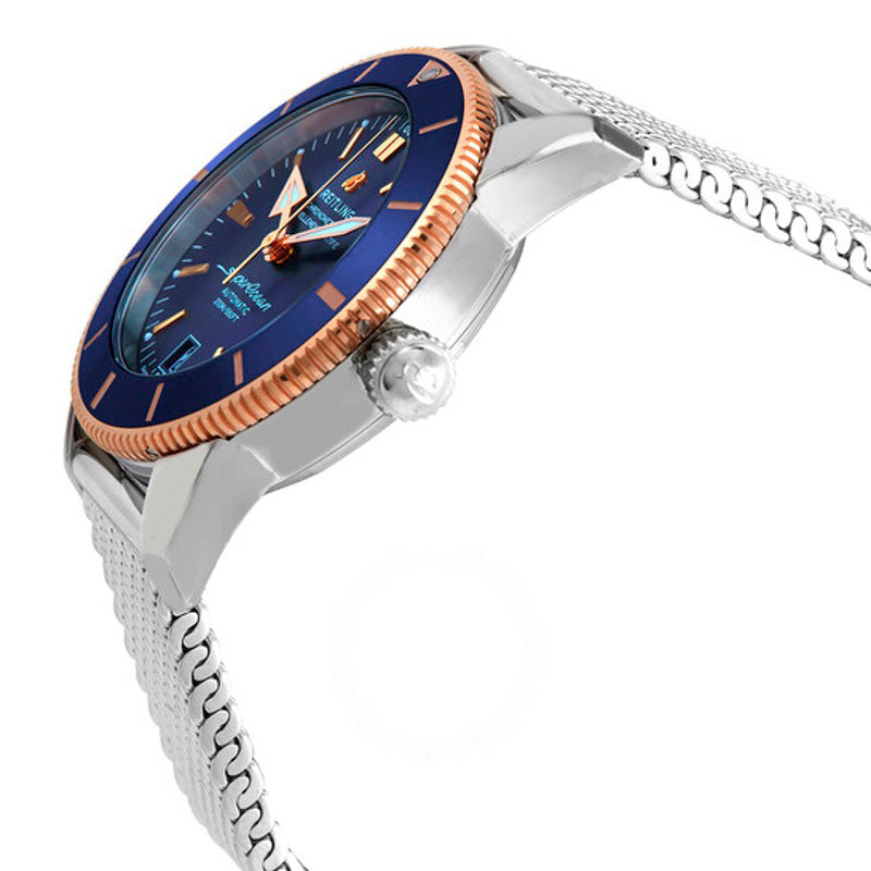 Relógio Superocean Heritage Automático Mostrador Azul  - Mercado de Luxo - O Maior E-Commerce de Bens, Produtos e Serviços de Luxo do Brasil.