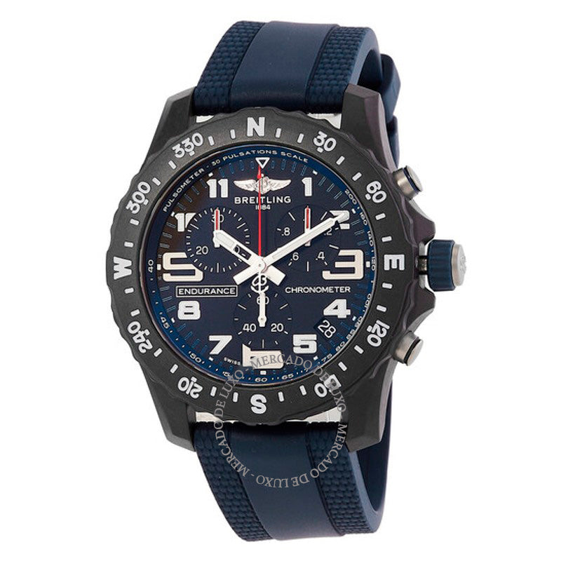 Relógio Endurance Cronógrafo Quartzo Mostrador Preto 44 mm - Mercado de Luxo - O Maior E-Commerce de Bens, Produtos e Serviços de Luxo do Brasil.