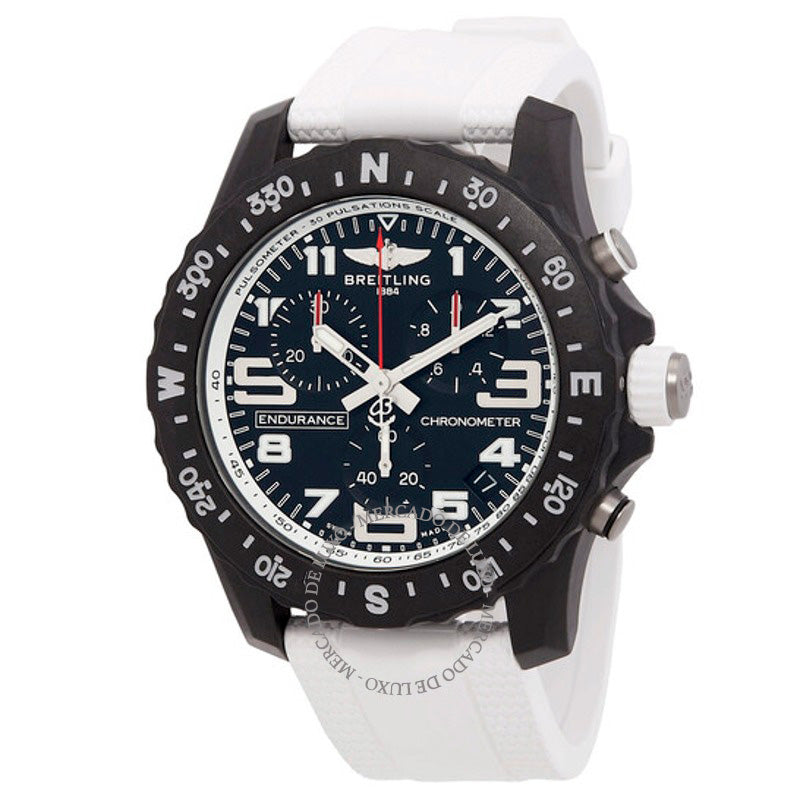 Relógio Endurance Cronógrafo Quartzo Mostrador Preto 44 mm - Mercado de Luxo - O Maior E-Commerce de Bens, Produtos e Serviços de Luxo do Brasil.