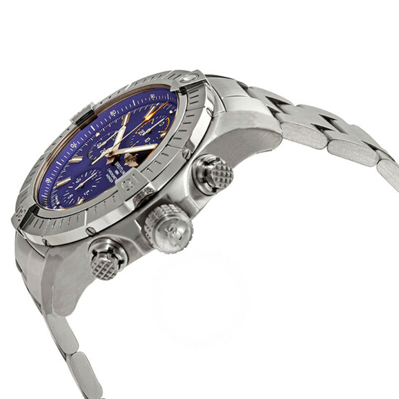 Relógio Cronógrafo Avenger Automático Mostrador Azul 45 mm - Mercado de Luxo - O Maior E-Commerce de Bens, Produtos e Serviços de Luxo do Brasil.