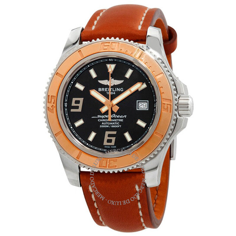 Relógio Superocean 44 Automático Mostrador Preto 44 mm - Mercado de Luxo - O Maior E-Commerce de Bens, Produtos e Serviços de Luxo do Brasil.
