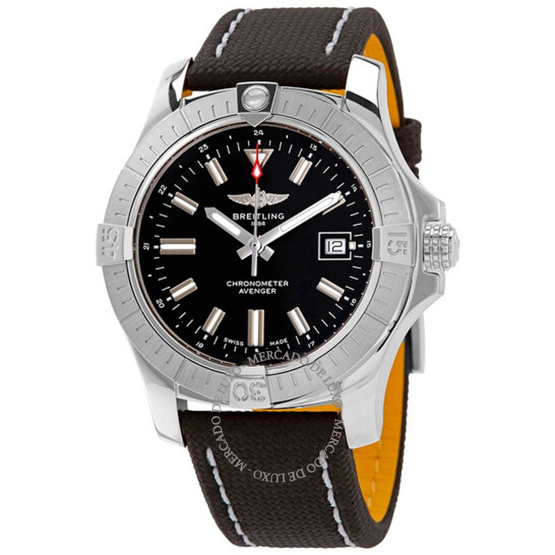Relógio Avenger 43 Automático Mostrador Preto 43 mm - Mercado de Luxo - O Maior E-Commerce de Bens, Produtos e Serviços de Luxo do Brasil.