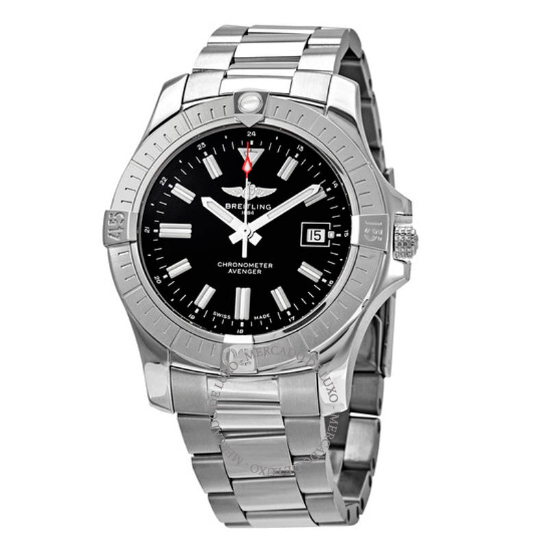 Relógio Avenger 43 Automático Mostrador Preto 43 mm - Mercado de Luxo - O Maior E-Commerce de Bens, Produtos e Serviços de Luxo do Brasil.