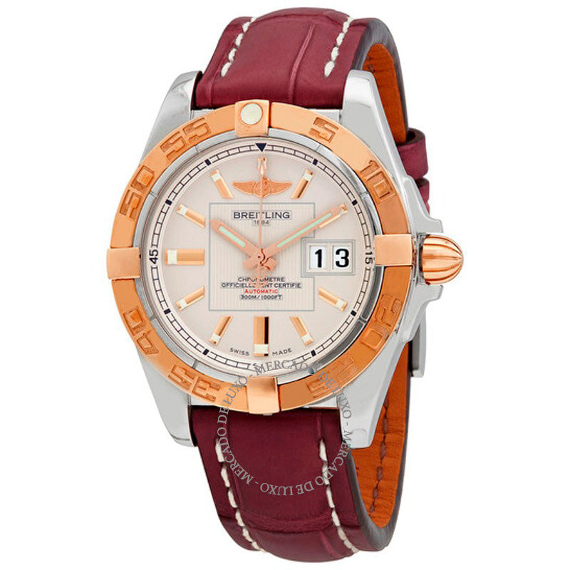 Relógio Mostrador prateado automático galáctico 41 mm - Mercado de Luxo - O Maior E-Commerce de Bens, Produtos e Serviços de Luxo do Brasil.