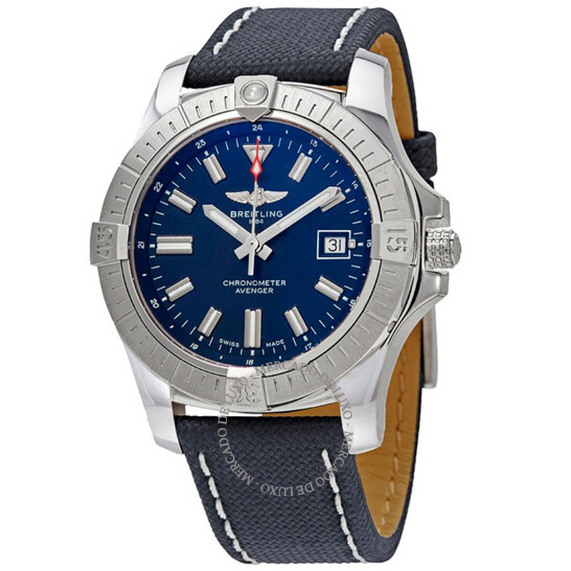 Relógio Avenger 43 Automático Mostrador Azul 43 mm - Mercado de Luxo - O Maior E-Commerce de Bens, Produtos e Serviços de Luxo do Brasil.